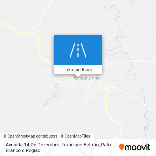 Avenida 14 De Dezembro map