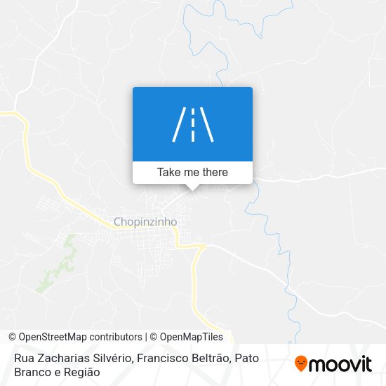Rua Zacharias Silvério map