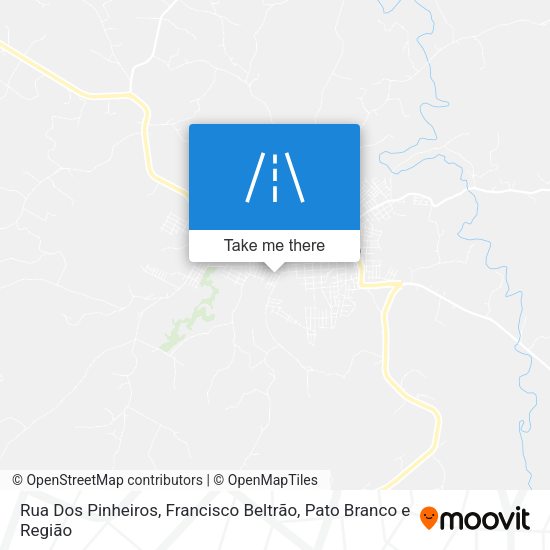 Rua Dos Pinheiros map