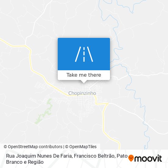 Mapa Rua Joaquim Nunes De Faria