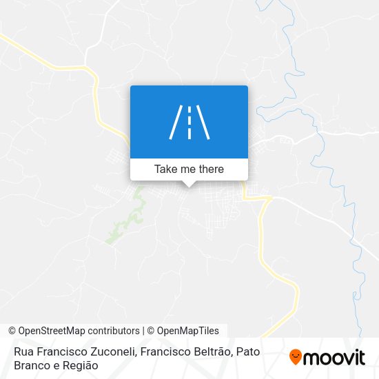 Rua Francisco Zuconeli map