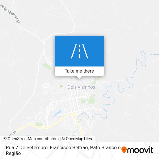 Rua 7 De Setembro map