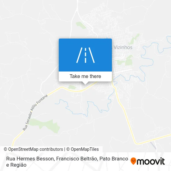 Rua Hermes Besson map