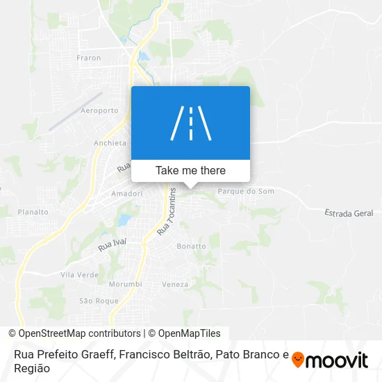 Rua Prefeito Graeff map