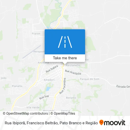 Rua Ibiporã map