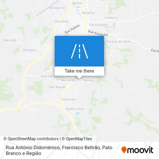 Rua Antônio Didomênico map