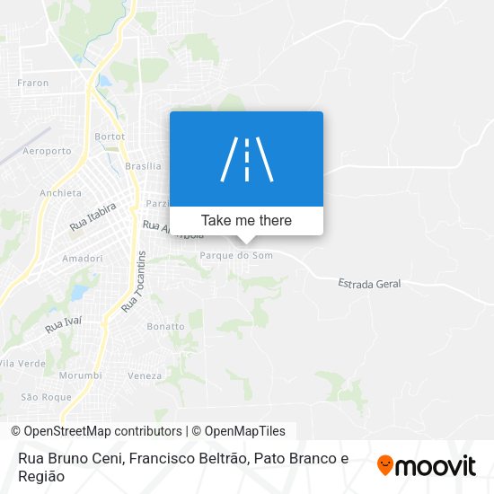 Rua Bruno Ceni map