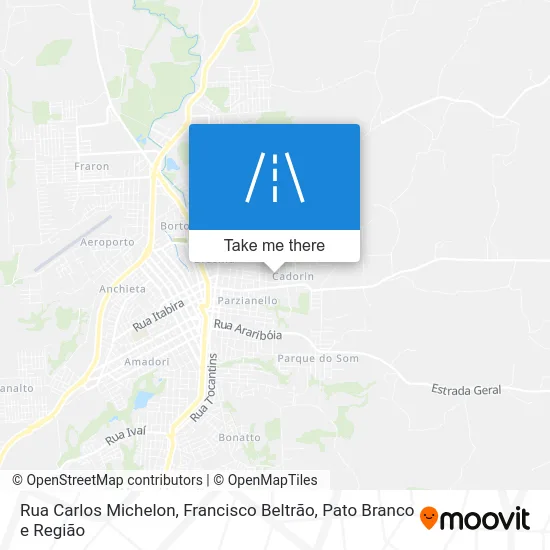 Rua Carlos Michelon map