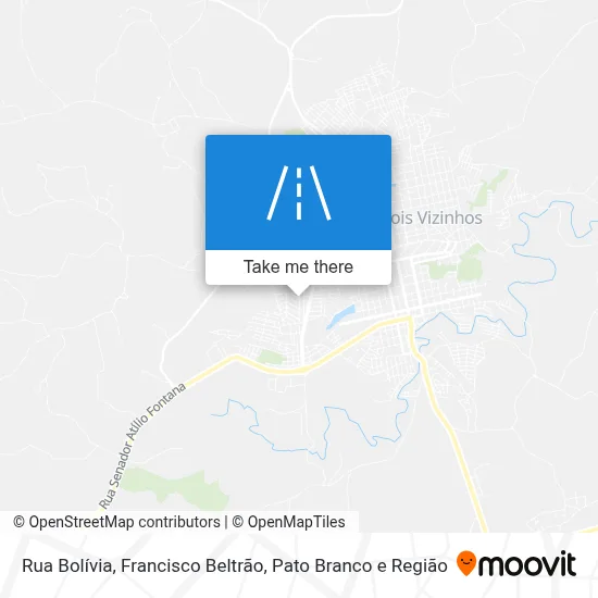 Rua Bolívia map
