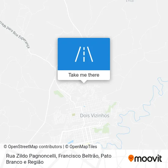 Rua Zildo Pagnoncelli map