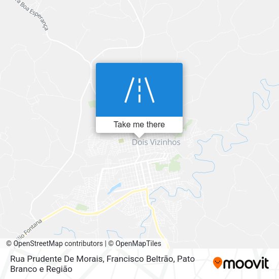 Rua Prudente De Morais map