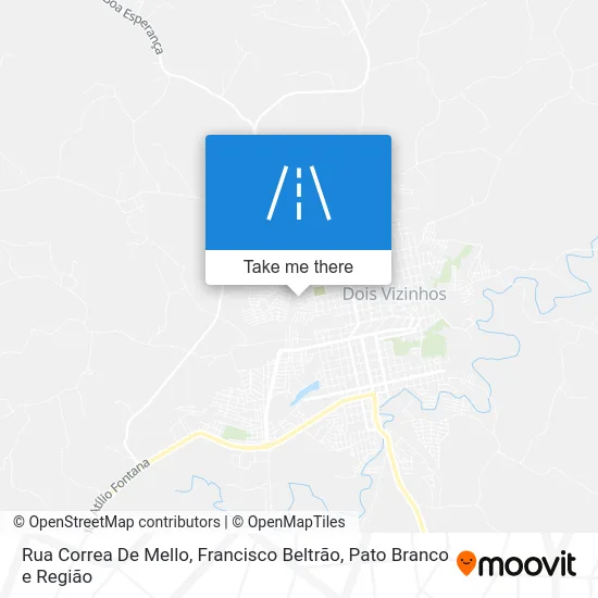 Rua Correa De Mello map