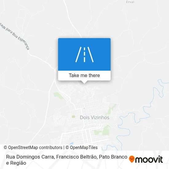 Rua Domingos Carra map