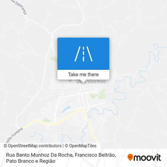 Rua Bento Munhoz Da Rocha map