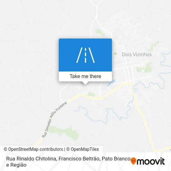 Rua Rinaldo Chitolina map