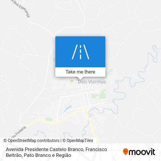 Avenida Presidente Castelo Branco map