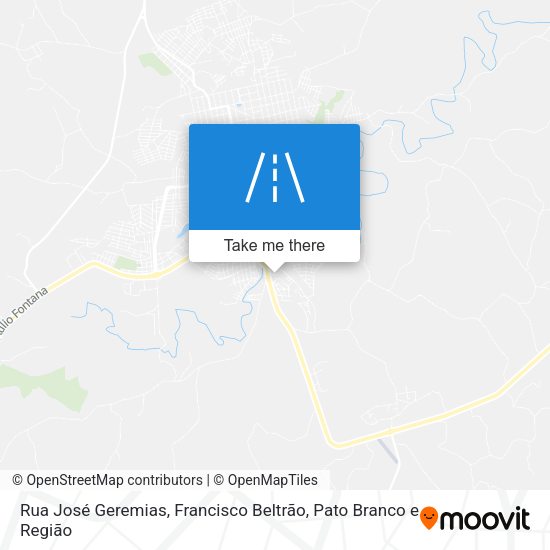 Rua José Geremias map