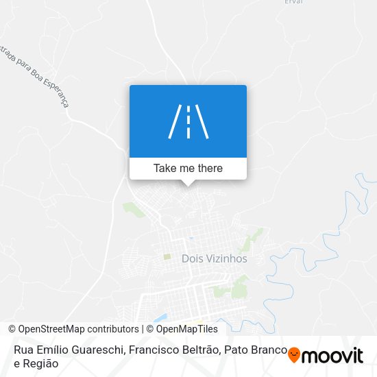 Rua Emílio Guareschi map