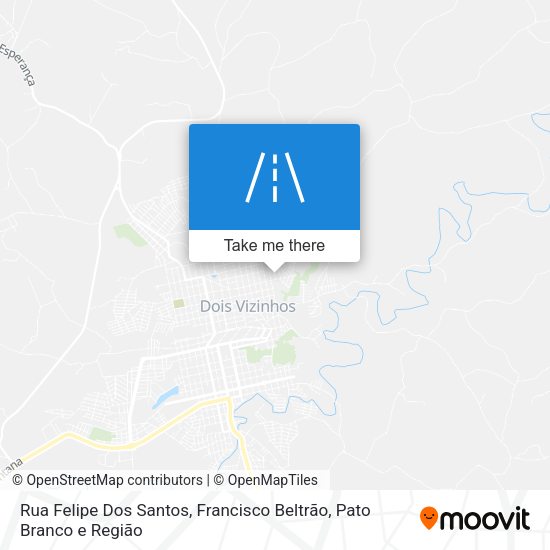 Rua Felipe Dos Santos map