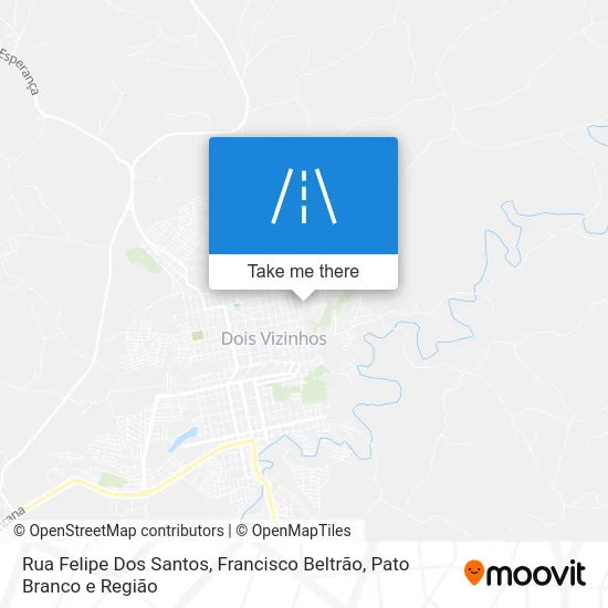 Rua Felipe Dos Santos map