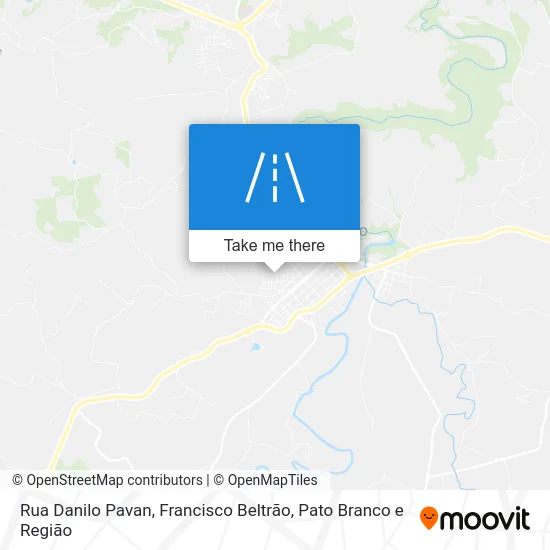 Rua Danilo Pavan map