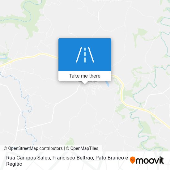 Rua Campos Sales map