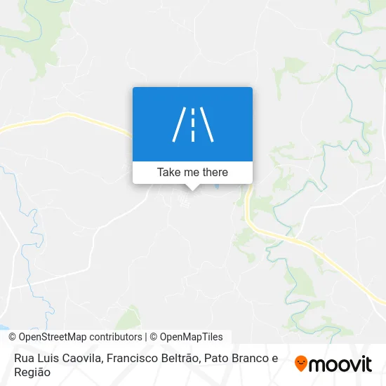 Rua Luis Caovila map