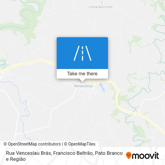 Rua Venceslau Brás map