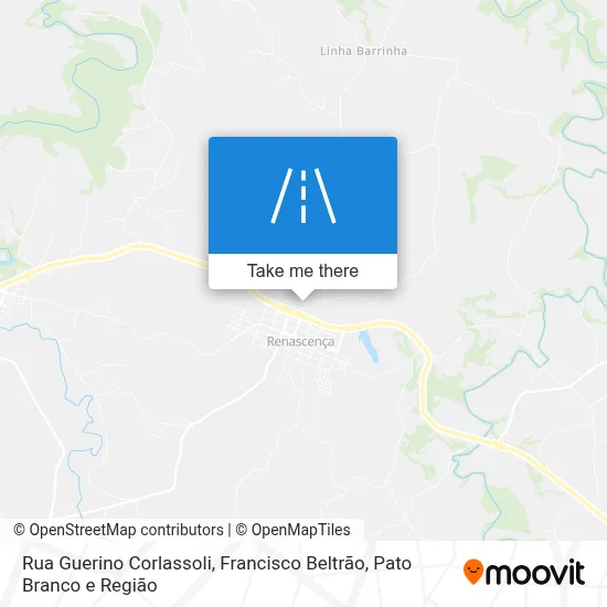 Rua Guerino Corlassoli map