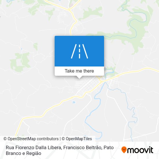 Rua Fiorenzo Dalla Líbera map