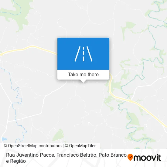 Rua Juventino Pacce map