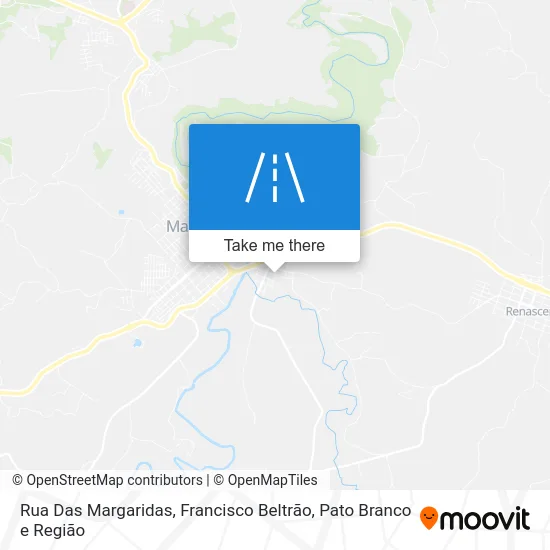 Rua Das Margaridas map
