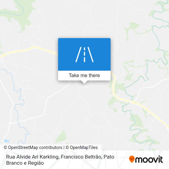 Rua Alvide Ari Karkling map