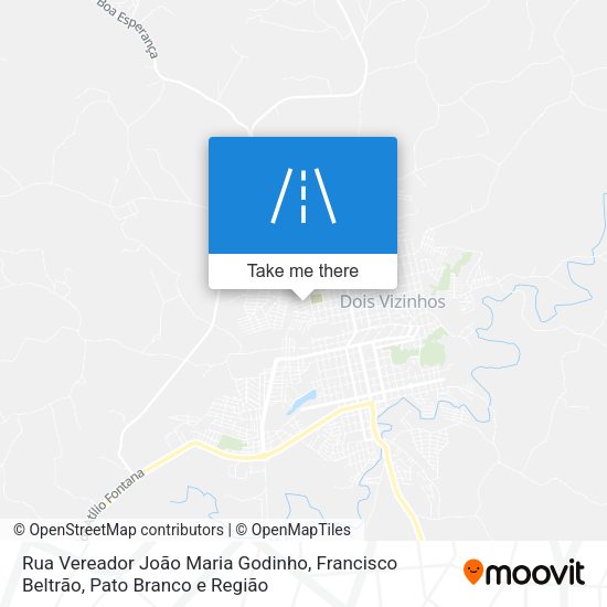 Rua Vereador João Maria Godinho map