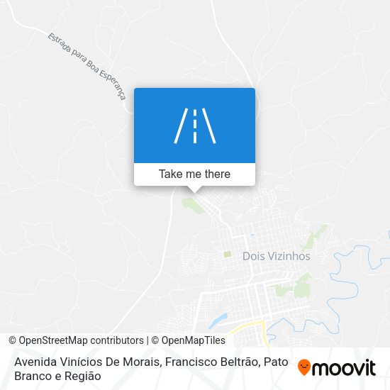 Avenida Vinícios De Morais map