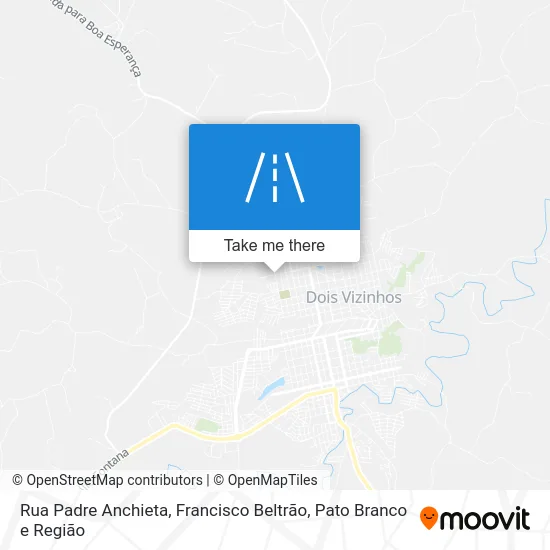 Rua Padre Anchieta map