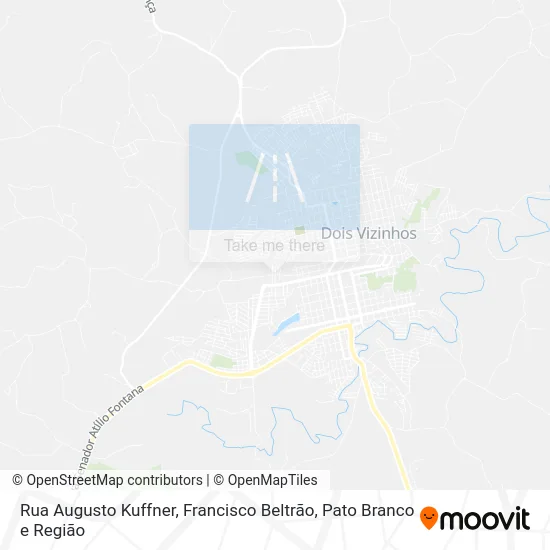 Rua Augusto Kuffner map