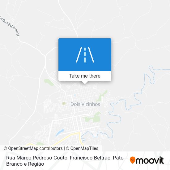 Rua Marco Pedroso Couto map