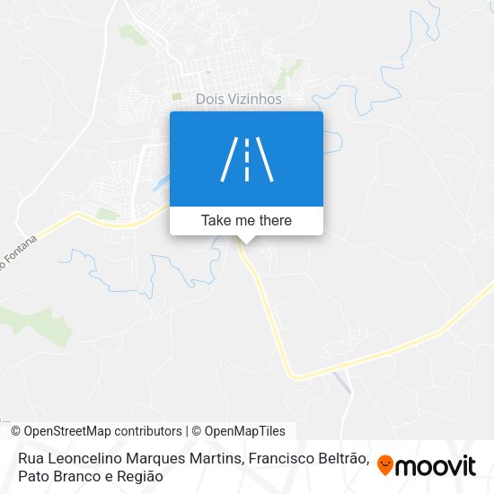 Rua Leoncelino Marques Martins map