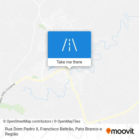 Rua Dom Pedro II map