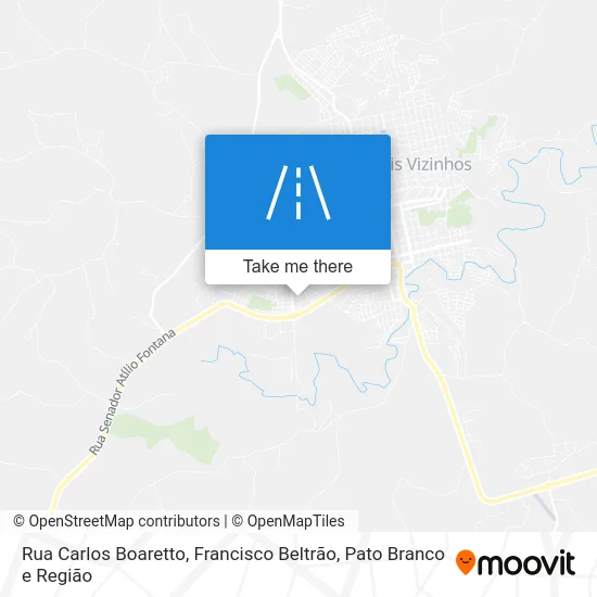 Rua Carlos Boaretto map