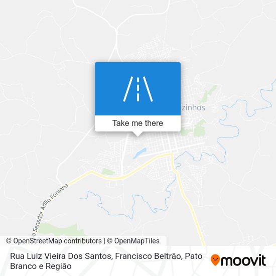 Rua Luiz Vieira Dos Santos map