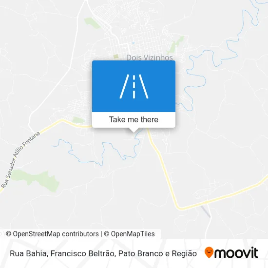 Rua Bahia map