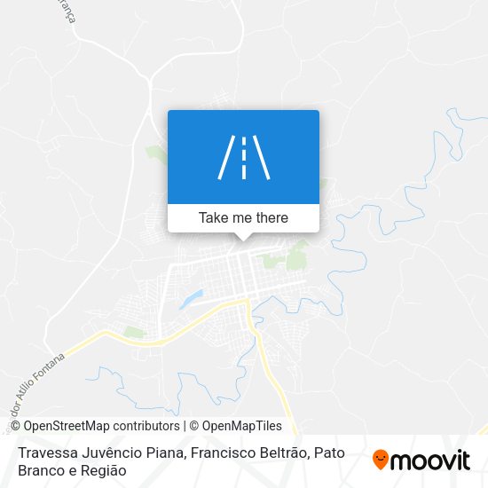 Travessa Juvêncio Piana map
