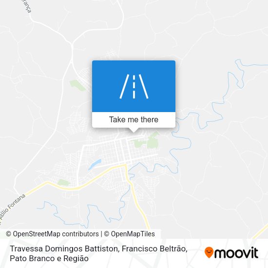 Travessa Domingos Battiston map