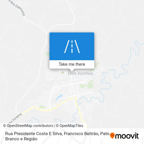 Rua Presidente Costa E Silva map