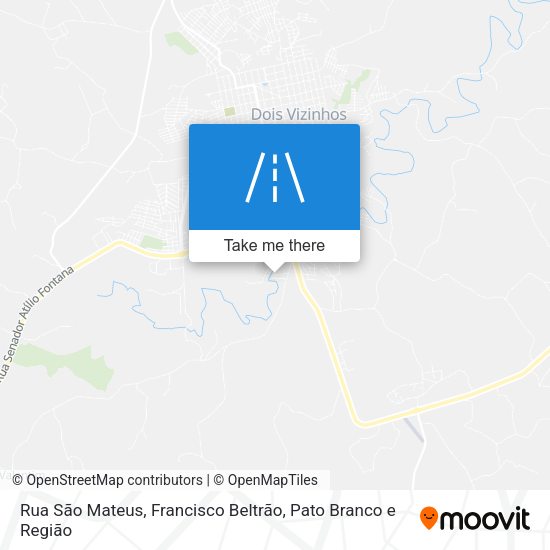 Rua São Mateus map