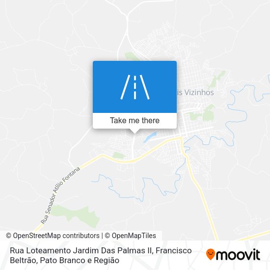 Rua Loteamento Jardim Das Palmas II map