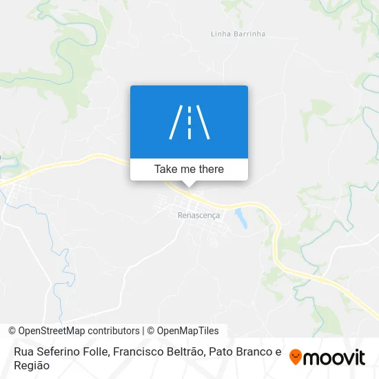 Rua Seferino Folle map