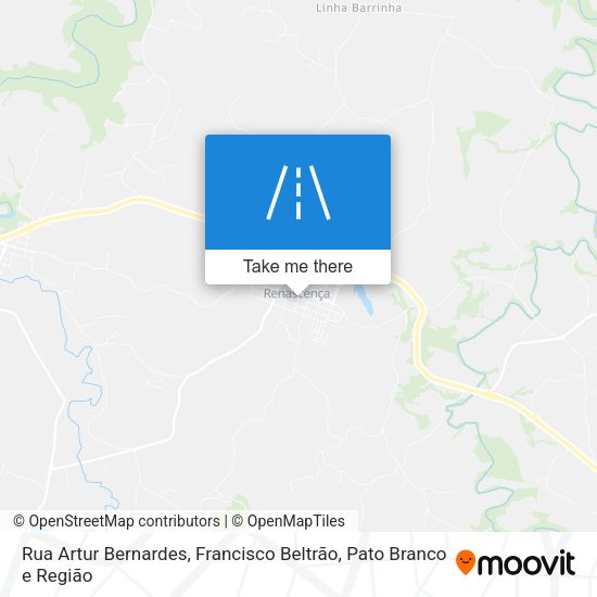 Rua Artur Bernardes map